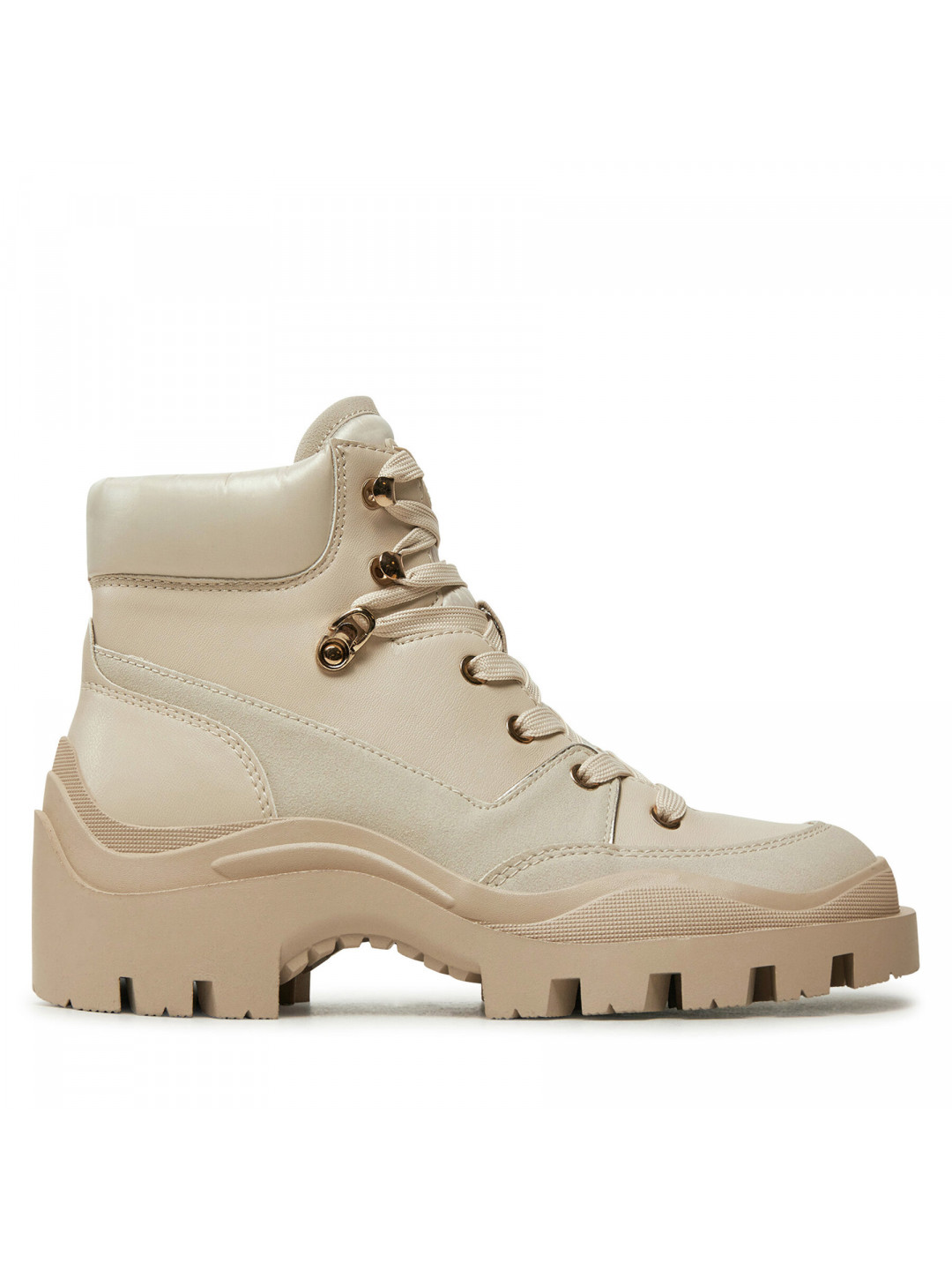 Polokozačky Guess Yia FLFYIA ELE10 Béžová